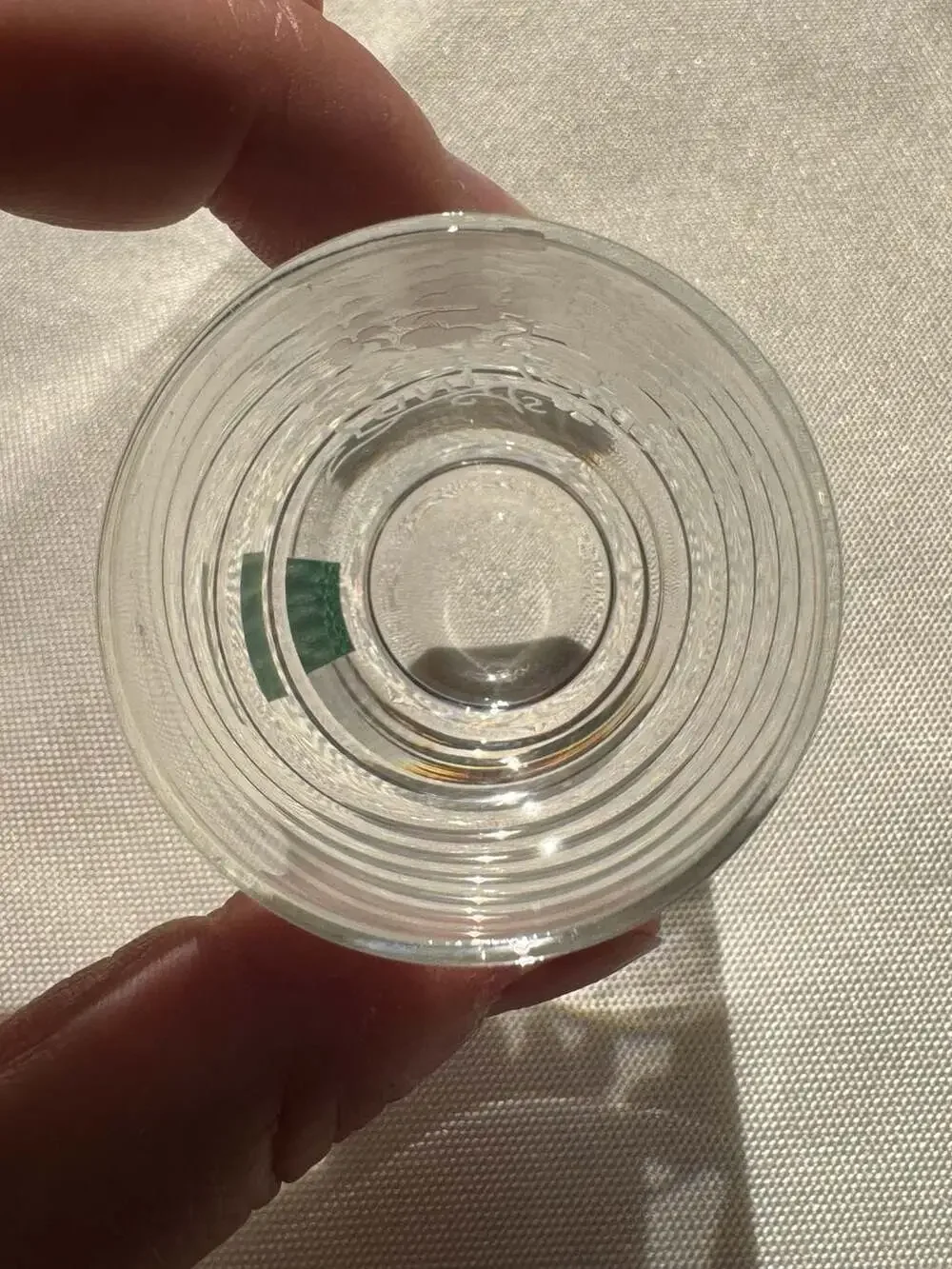 Shamrock Crystal Ireland Souvenir Etched Shamrock Shot Glass with Box